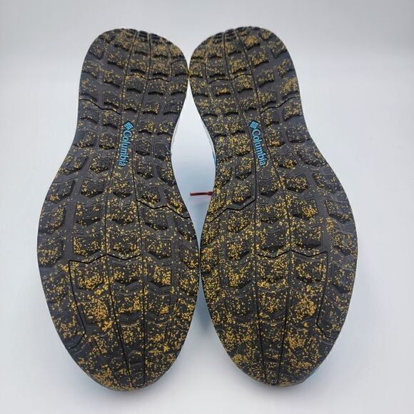 Columbia Breeze Cyan Blue White Hiking Shoes BM0082-434 Men Sz 11 EUC Worn 1X - Picture 11 of 12